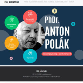 Klinický psycholog a psychoterapeut PhDr. Anton Polák